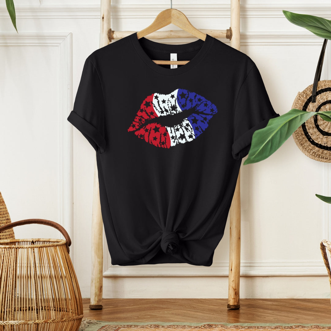 Red, White, and Blue Kiss