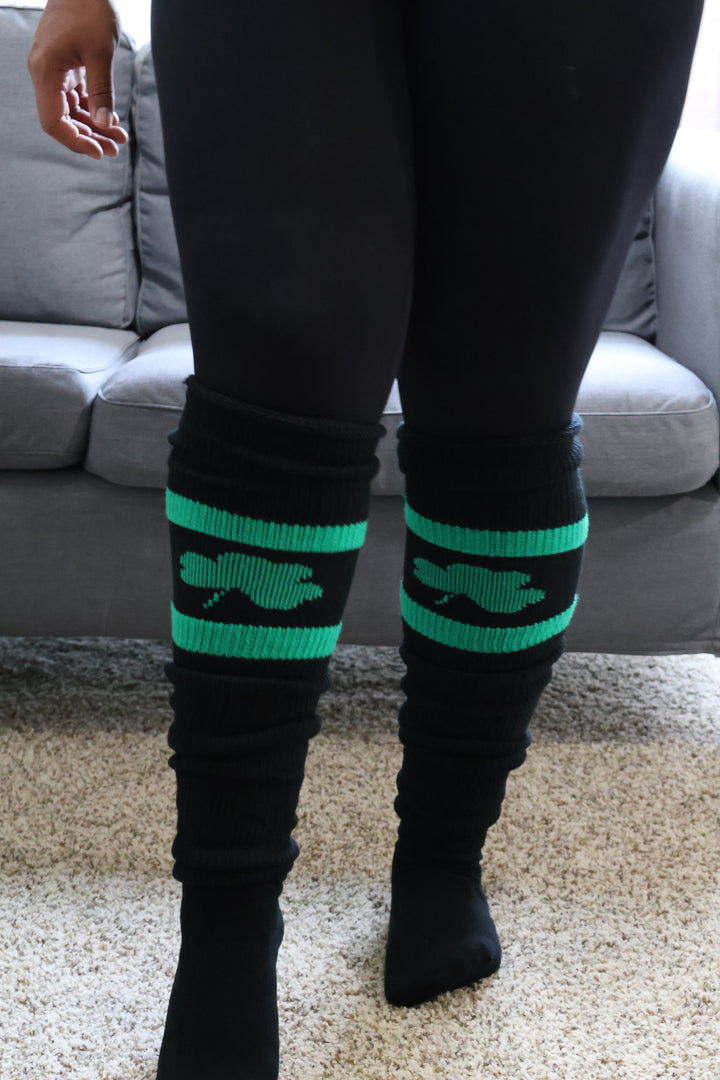 π Lucky Charm Plus-Size Slouch Socks π