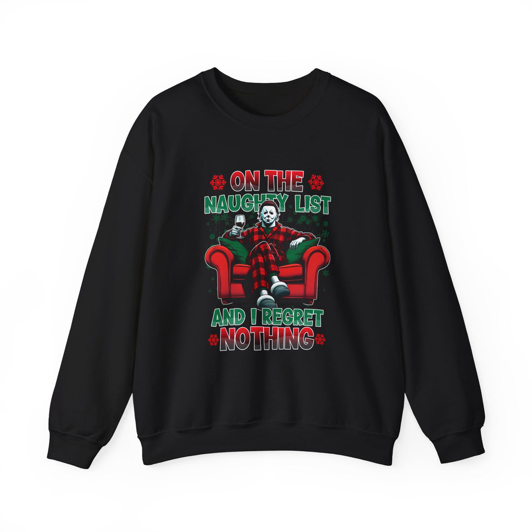 Naughty List & Regret Nothing Sweatshirt