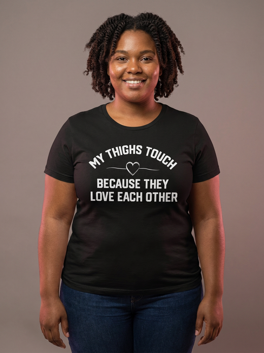 My Thighs Touch Tee