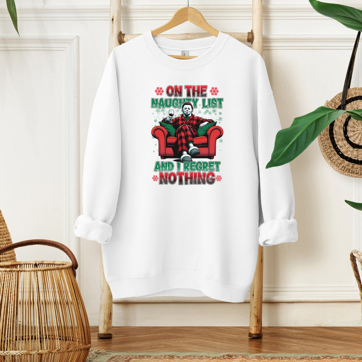 Naughty List & Regret Nothing Sweatshirt