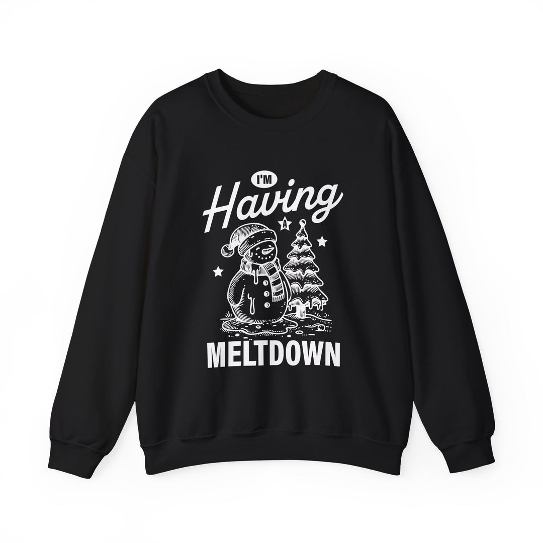 Meltdown Snowman Crewneck Sweatshirt