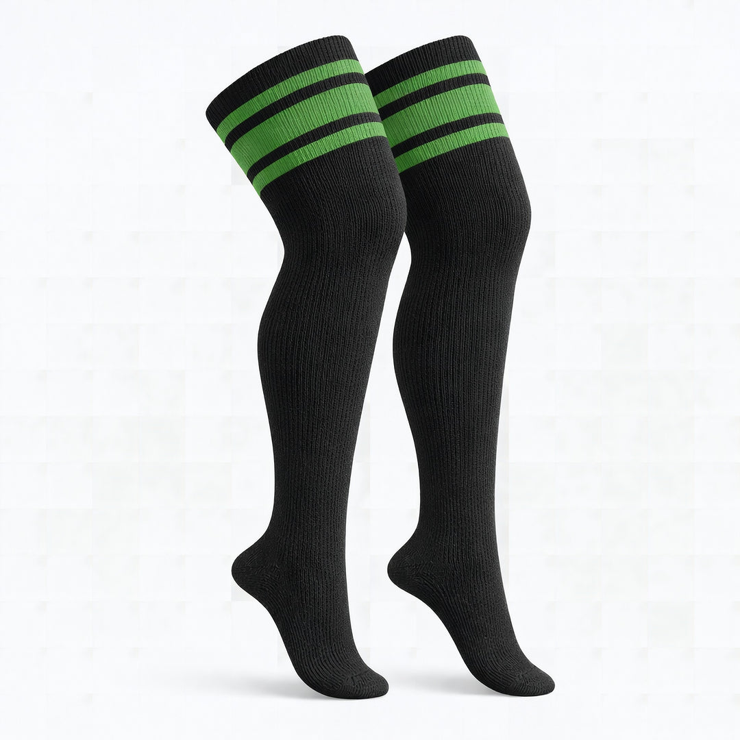 Black &amp; Green Stripes – view 4