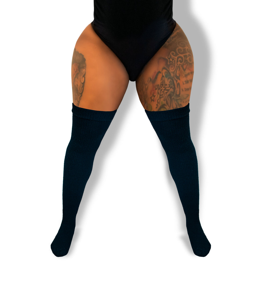 Short and Thick Curvy Thigh-Highs (27 inches)