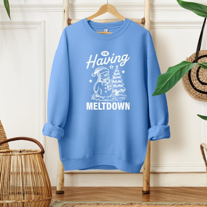 Meltdown Snowman Crewneck Sweatshirt