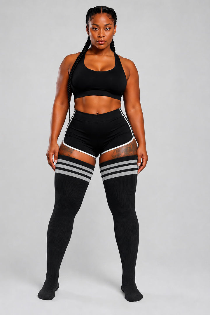 Midnight &amp; Grey Stripes – view 2