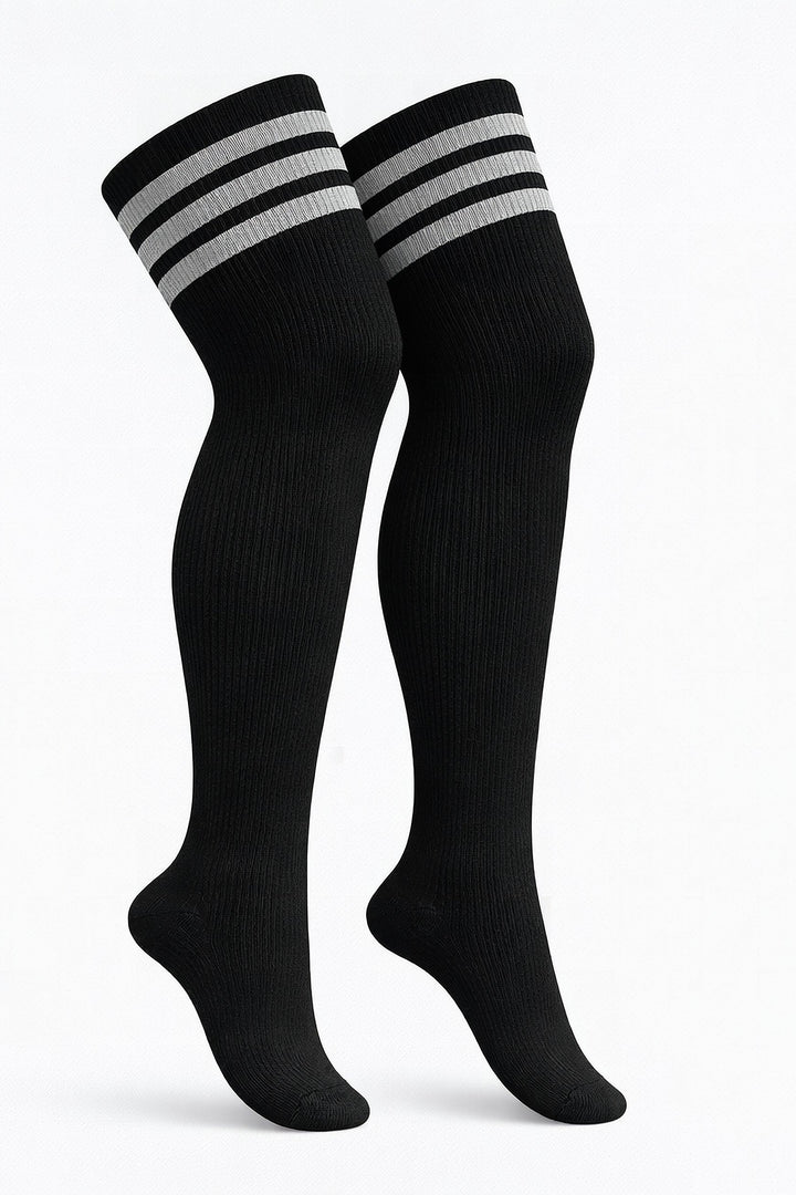 Midnight &amp; Grey Stripes