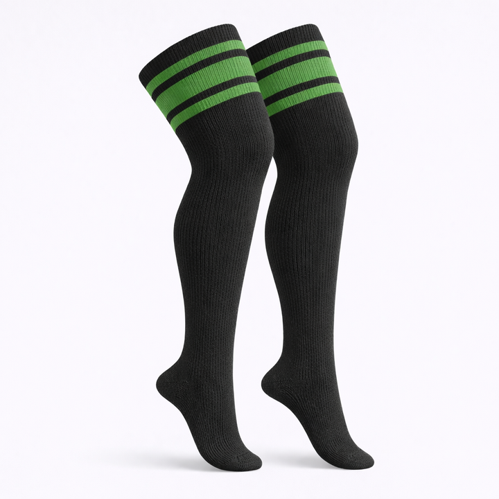 Black &amp; Green Stripes – view 4