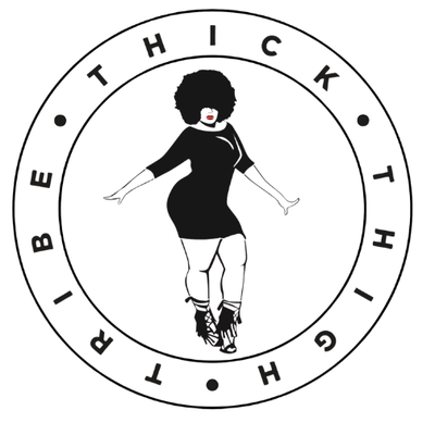 Thick Thigh Tribe circle logo
